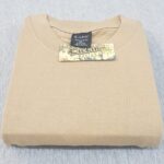 Supreme Kickin' Basic Short Sleeve Round Neck Cotton Clay Khaki T Shirt