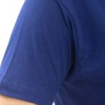 Supreme Kickin' Basic Short Sleeve Round Neck Cotton Royal Blue T Shirt