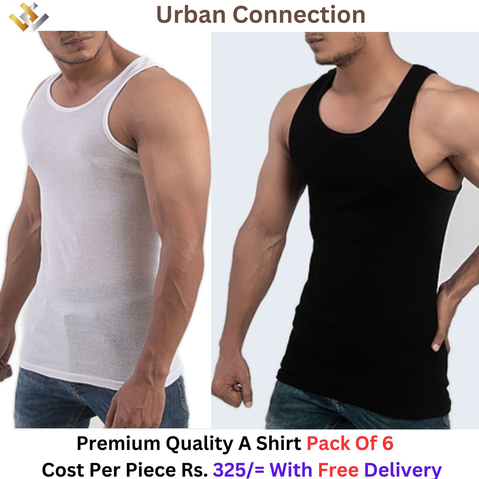 Supreme Urban Connection A Shirts Pack of 6