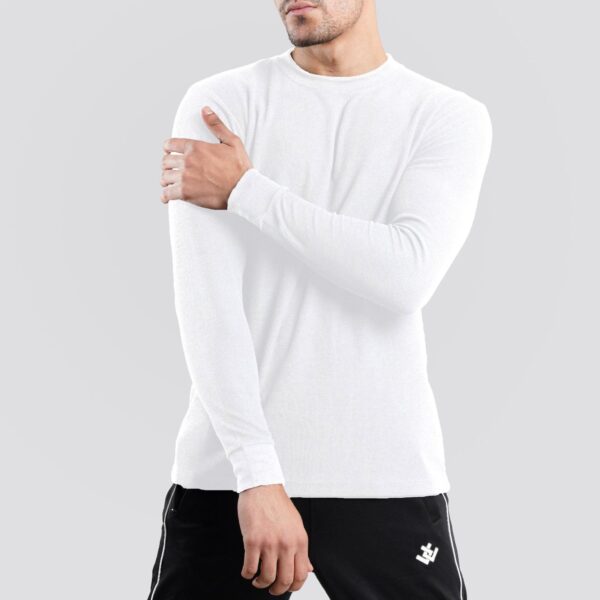 Long Sleeve Thermal White 03