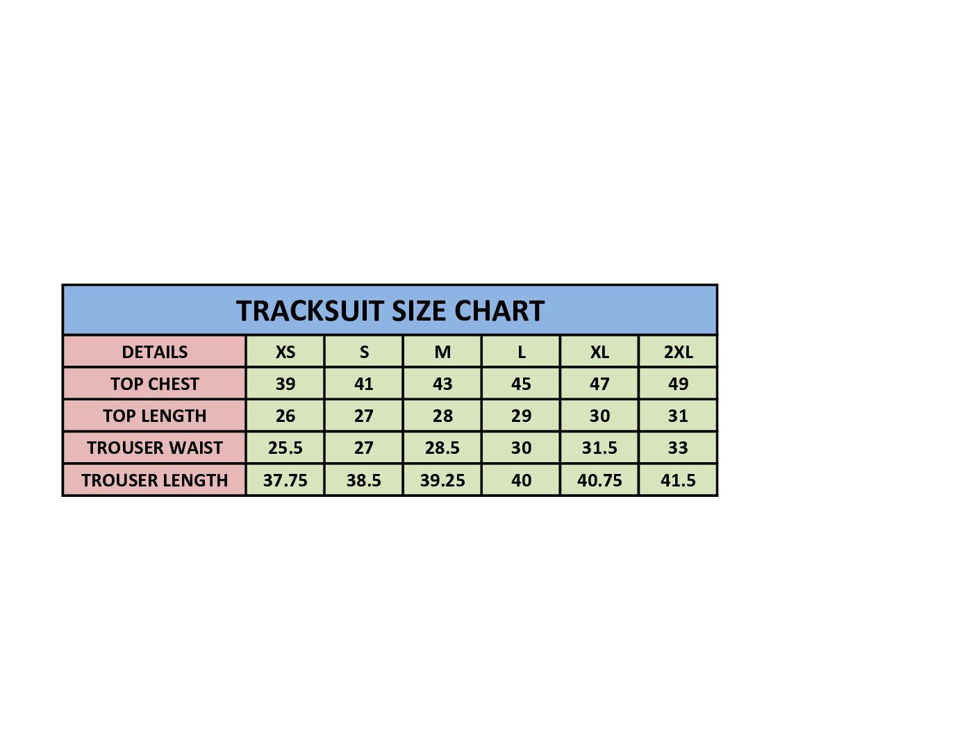 Men and Women TrackSuit With Double Piping