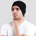 Solid Acrylic Knit Beanies Pack Of 6