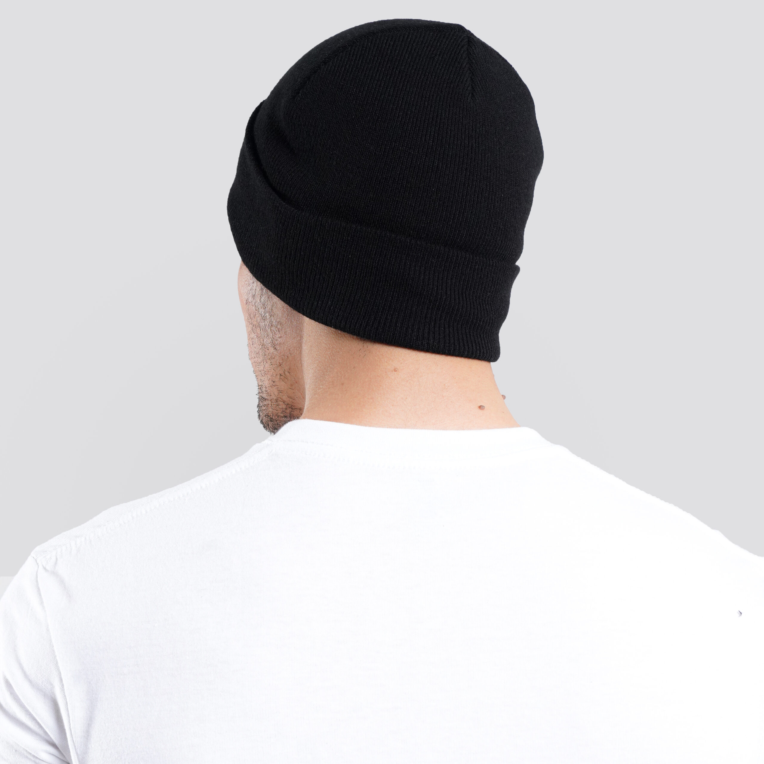 Solid Acrylic Knit Beanies Pack Of 6