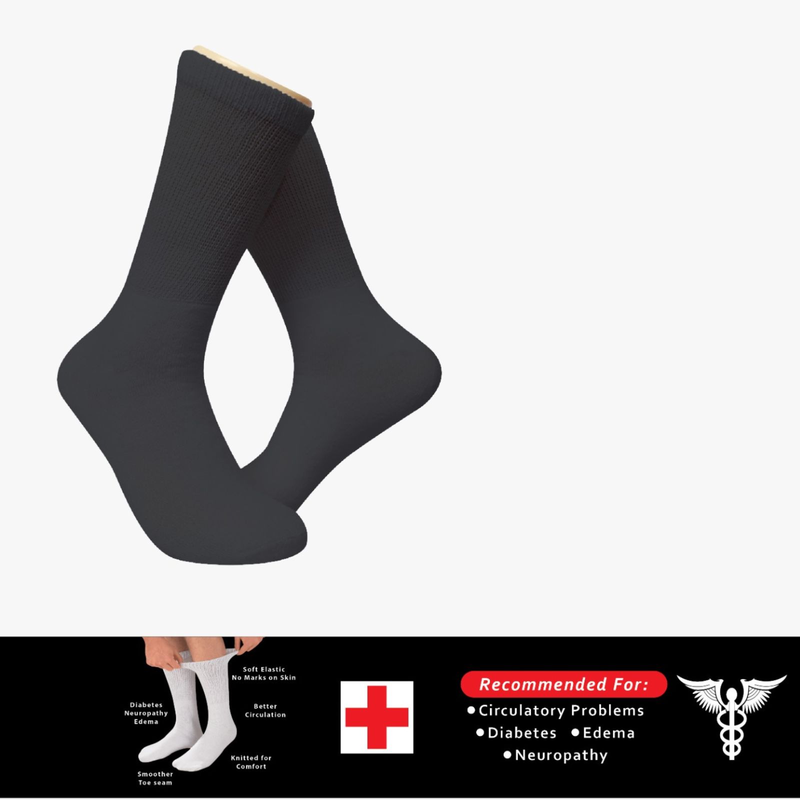 Diabetic Socks Pack Of 3