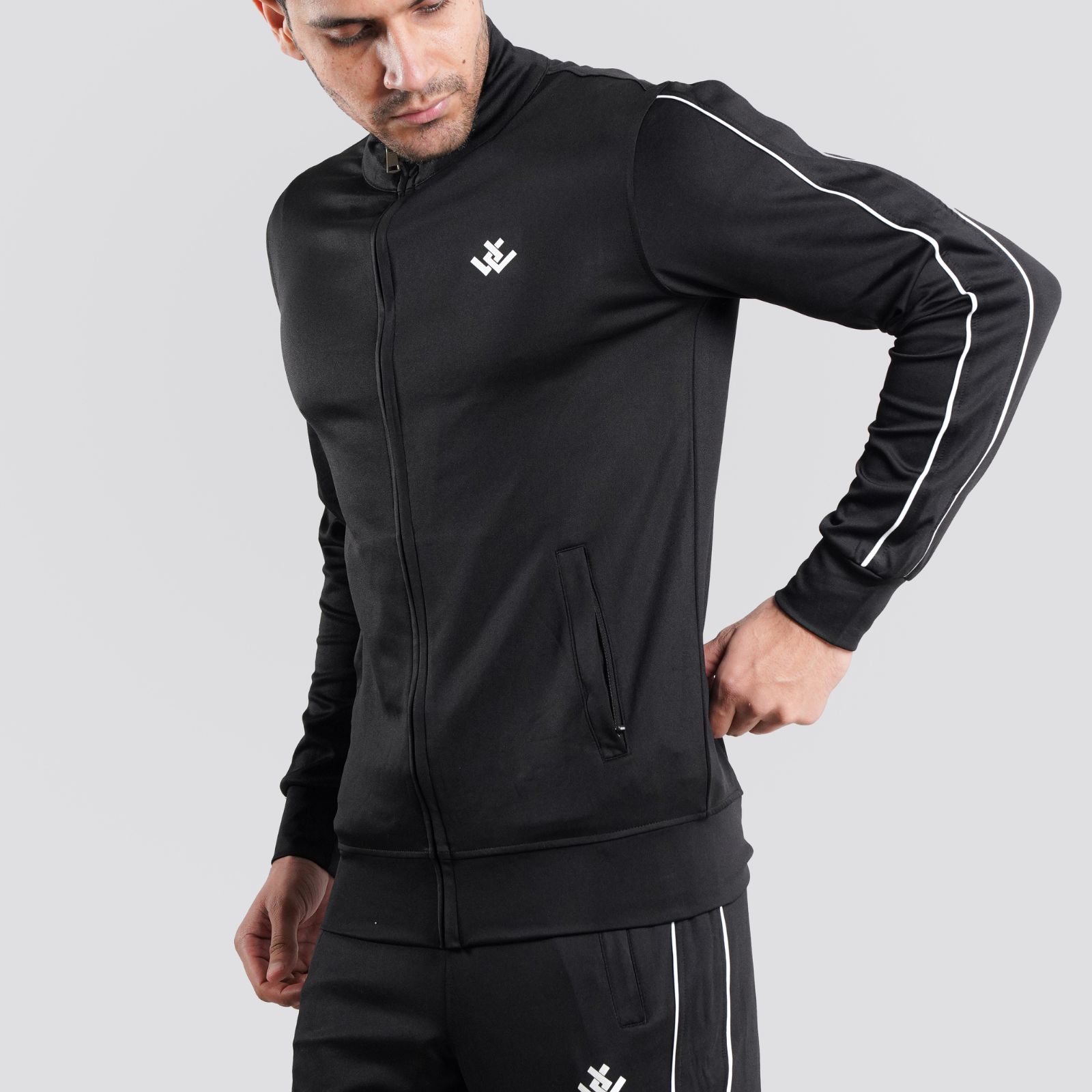 Men and Women TrackSuit With Double Piping